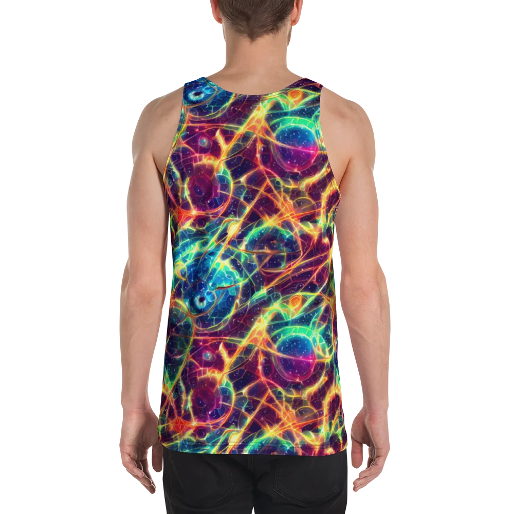 Prismatic Voltage on Men's Tank Top — Back