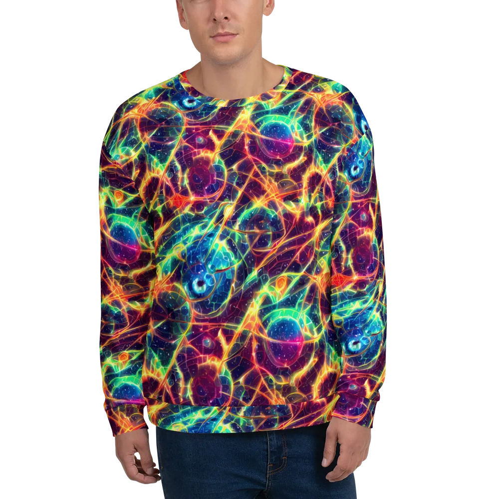 Prismatic Voltage on Sweatshirt — Front