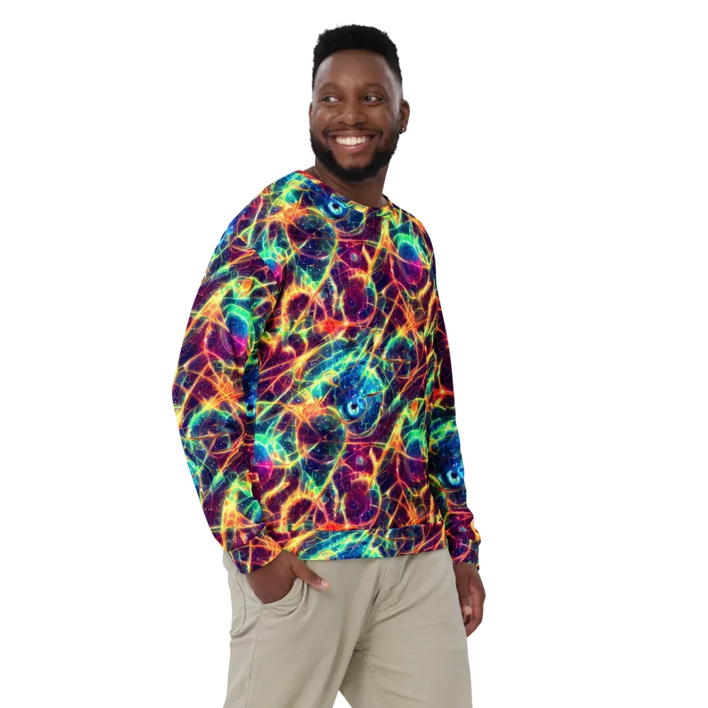 Prismatic Voltage on Sweatshirt — Front