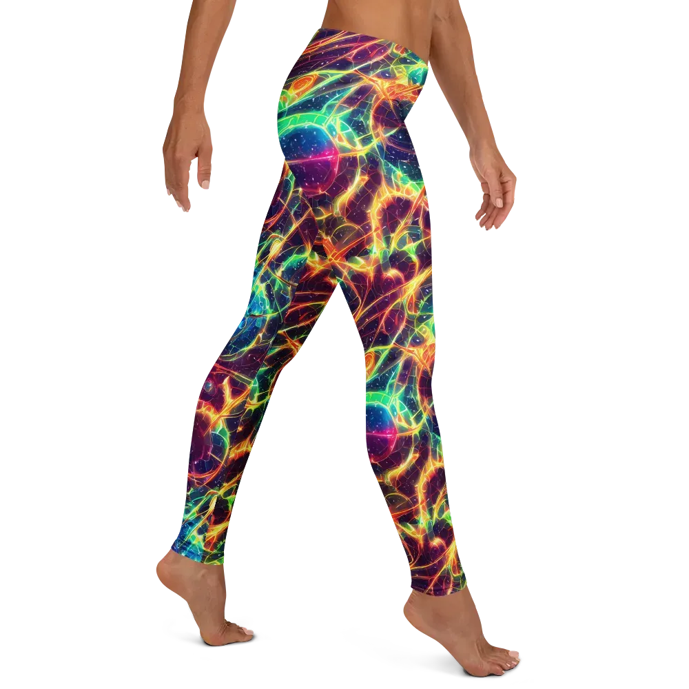 Prismatic Voltage on Leggings — Right