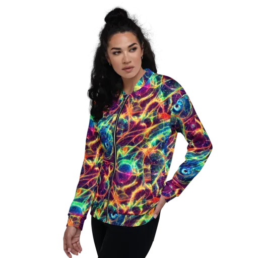 Prismatic Voltage on a Bomber Jacket