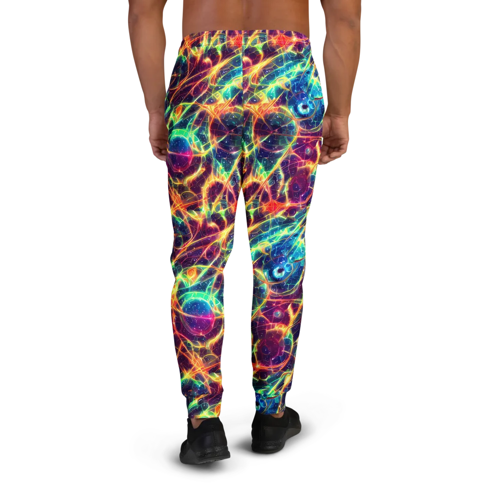Prismatic Voltage on Men's Joggers — Back