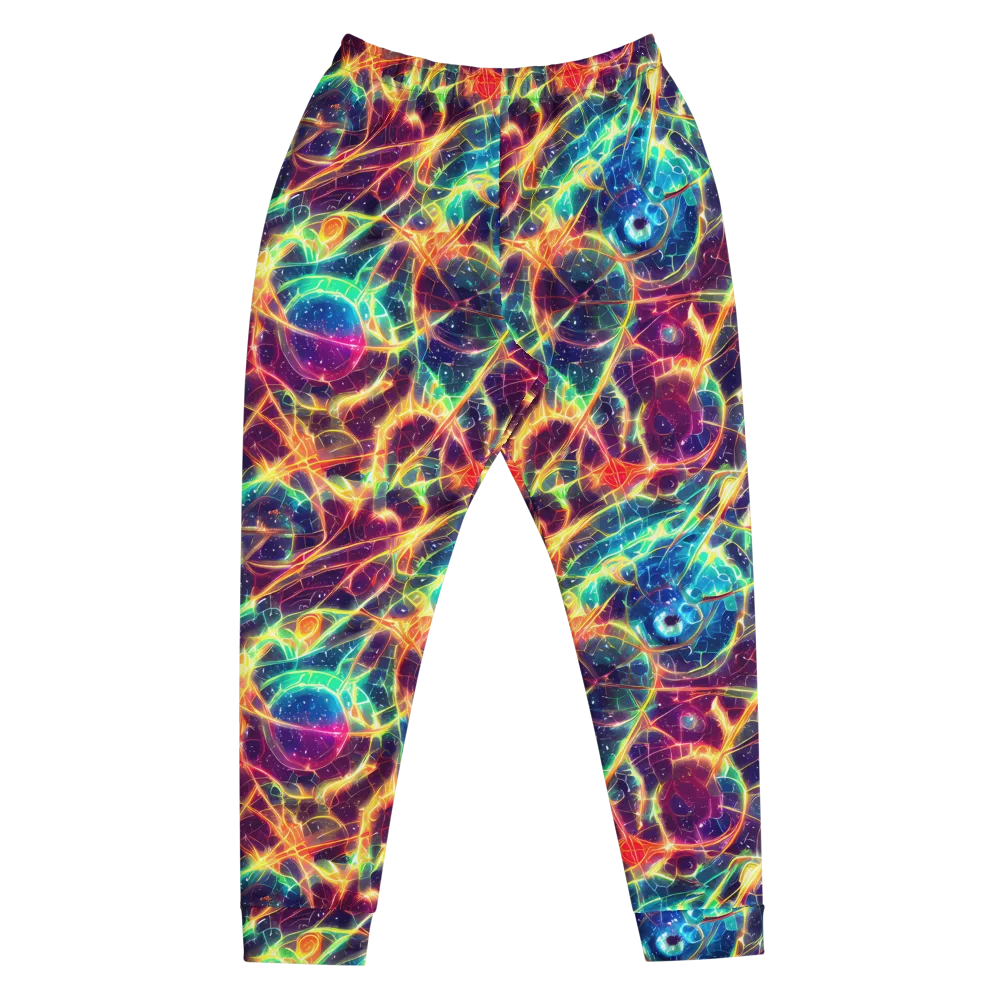 Prismatic Voltage on Men's Joggers — Front
