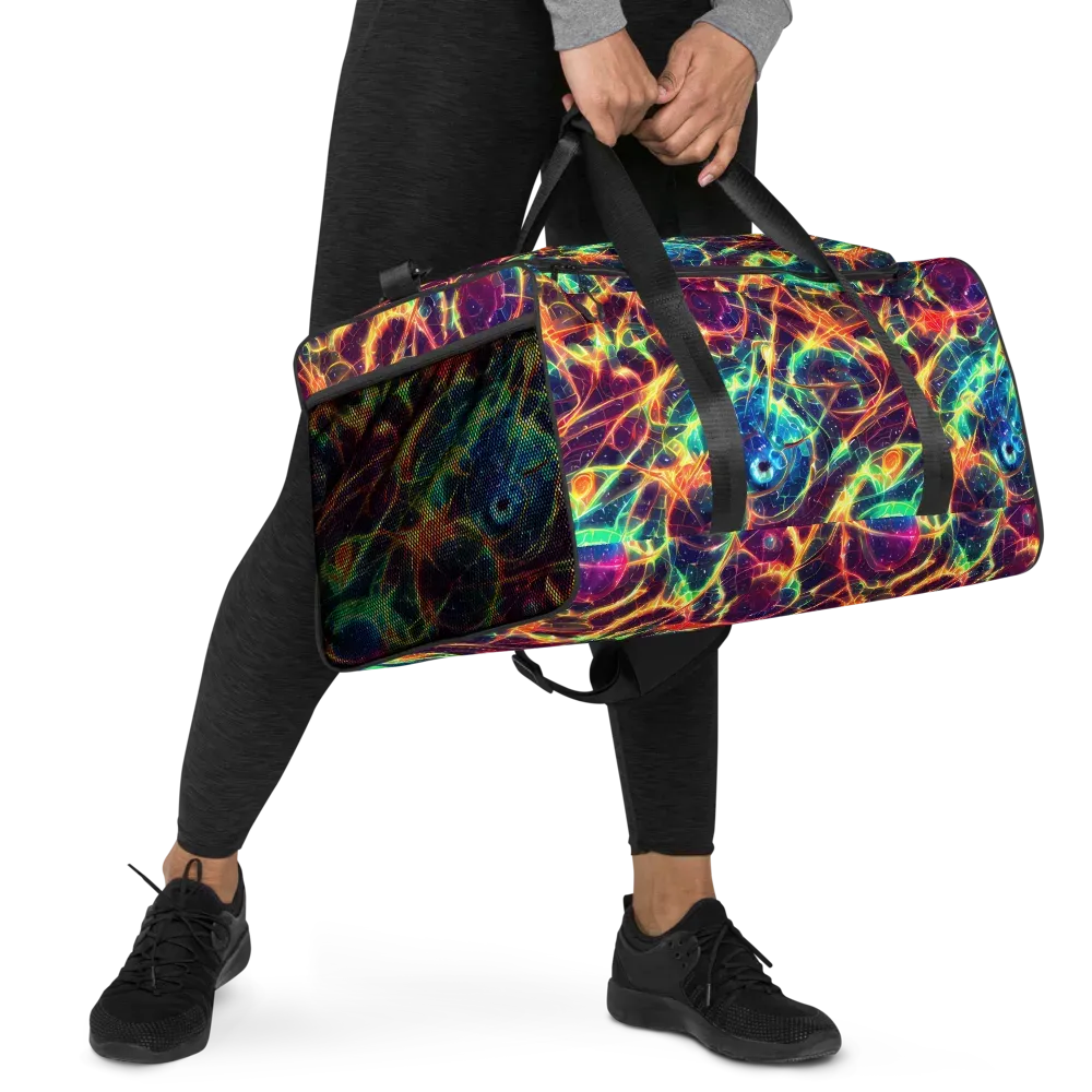 Prismatic Voltage on Duffle Bag — Right Front