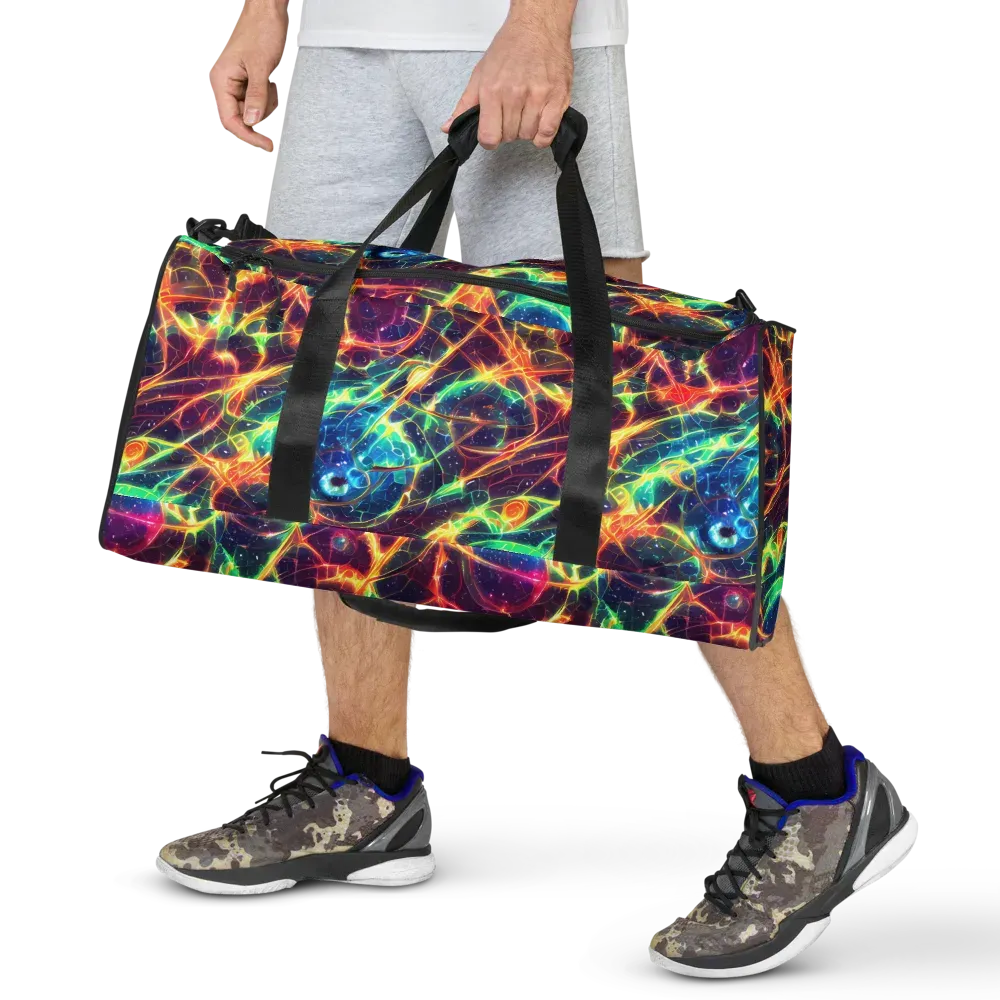 Prismatic Voltage on Duffle Bag — Front