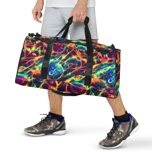 Prismatic Voltage on a Duffle Bag