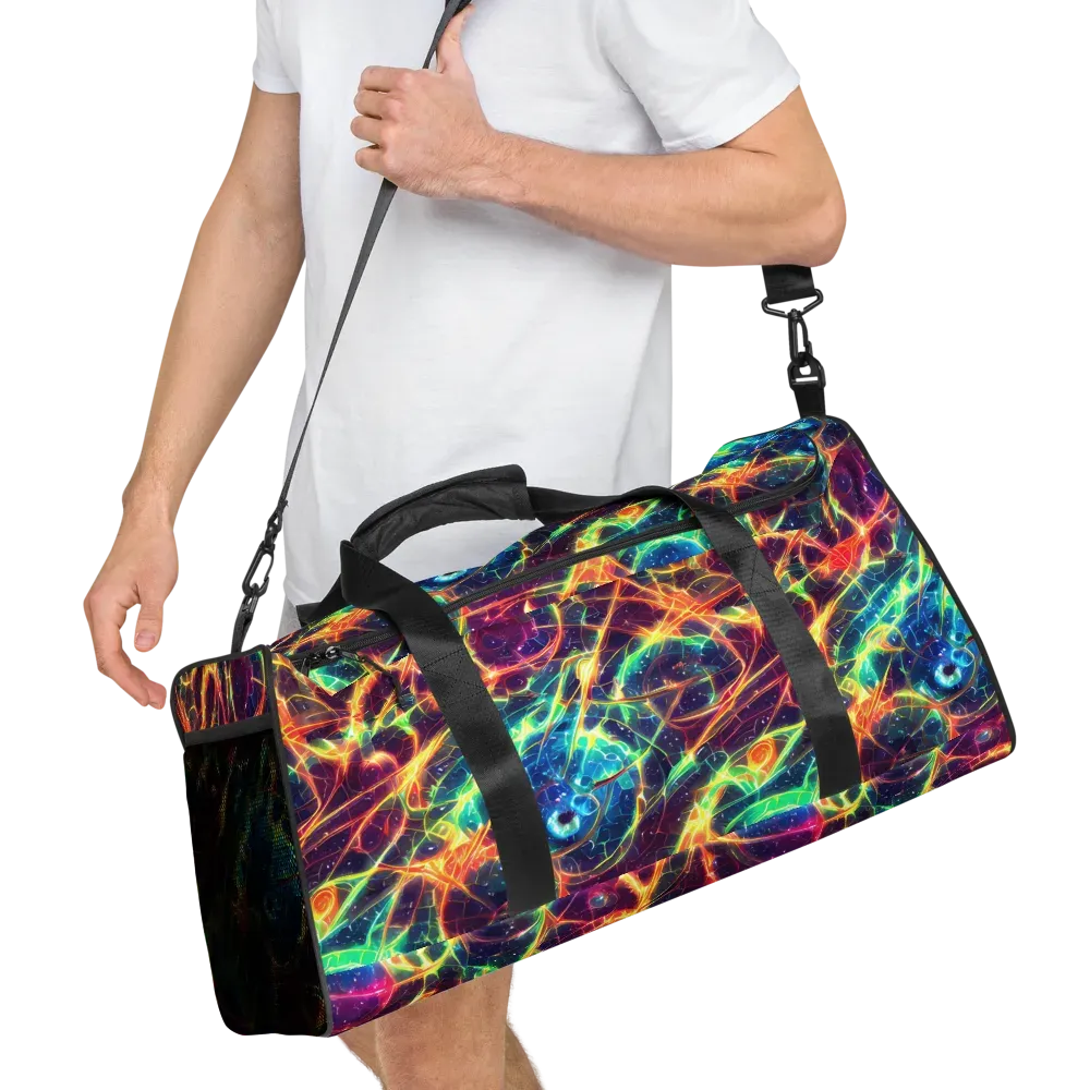 Prismatic Voltage on Duffle Bag — Right Front
