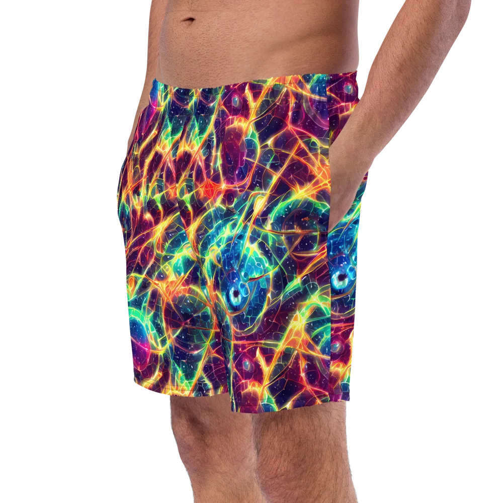 Prismatic Voltage on Swim Trunks — Left Front
