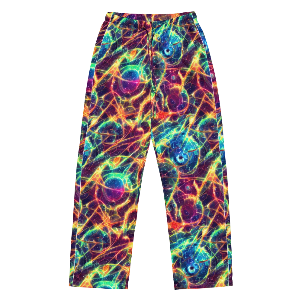 Prismatic Voltage on Women's Pajama Pants — Front