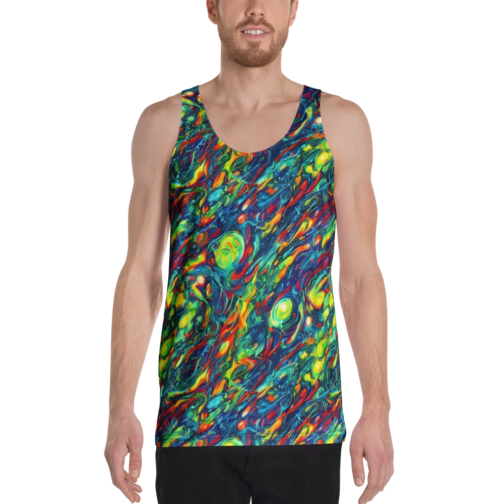 Chromatic Torrent on Men's Tank Top — Front