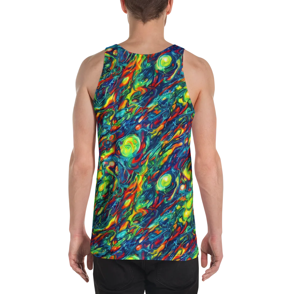 Chromatic Torrent on Men's Tank Top — Back
