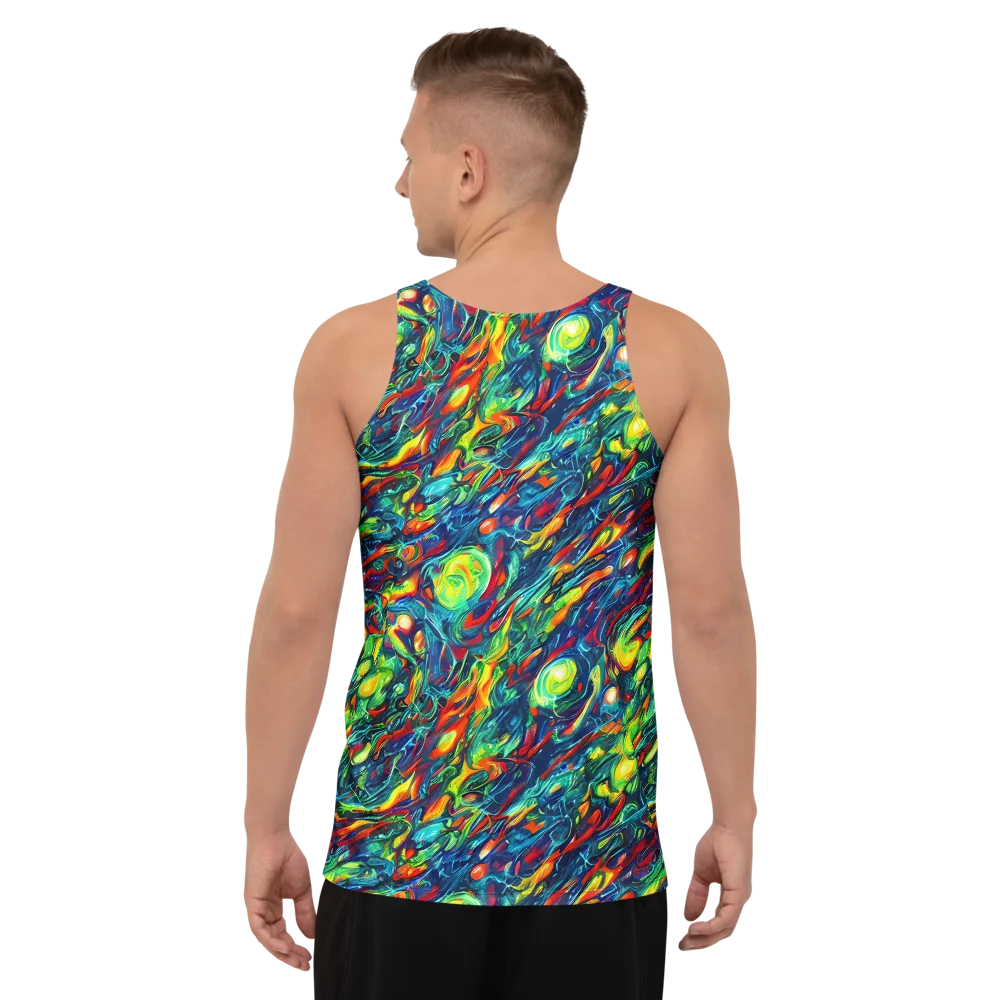 Chromatic Torrent on Men's Tank Top — Back