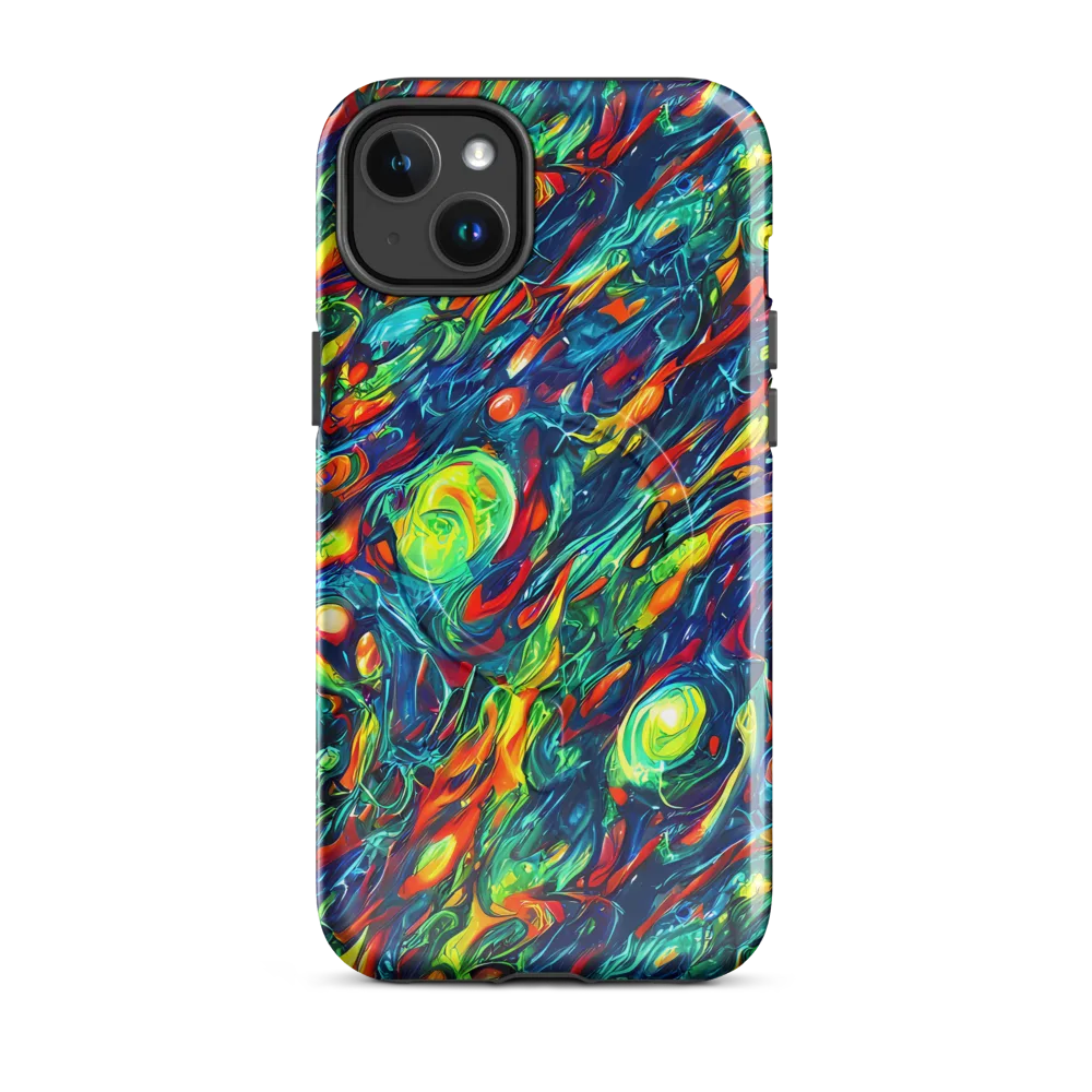 Chromatic Torrent on MagSafe Tough Case for iPhone® — Front