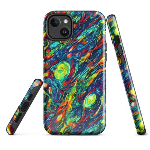 Chromatic Torrent on a MagSafe Tough Case for iPhone®