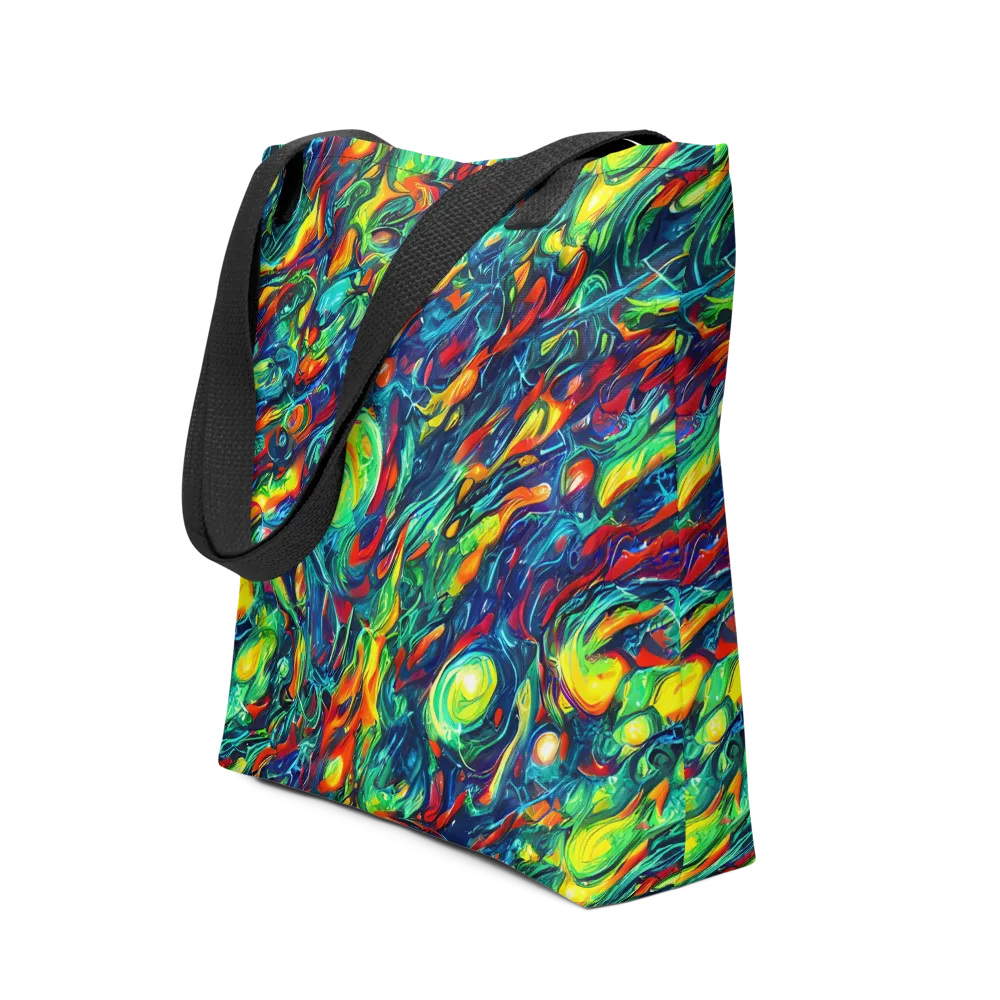 Chromatic Torrent on Tote Bag — Front