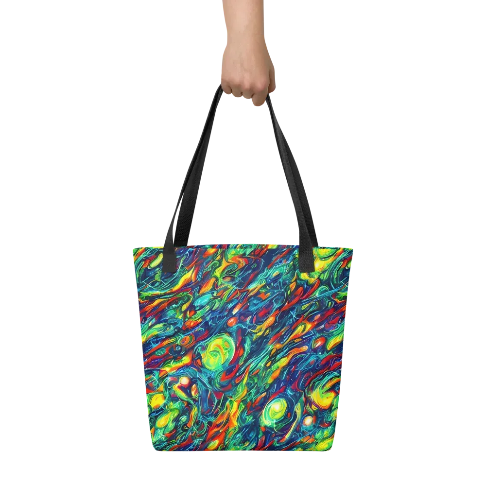 Chromatic Torrent on Tote Bag — Front