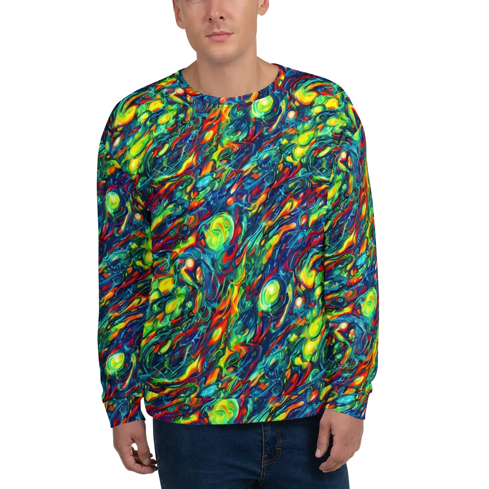 Chromatic Torrent on Sweatshirt — Front