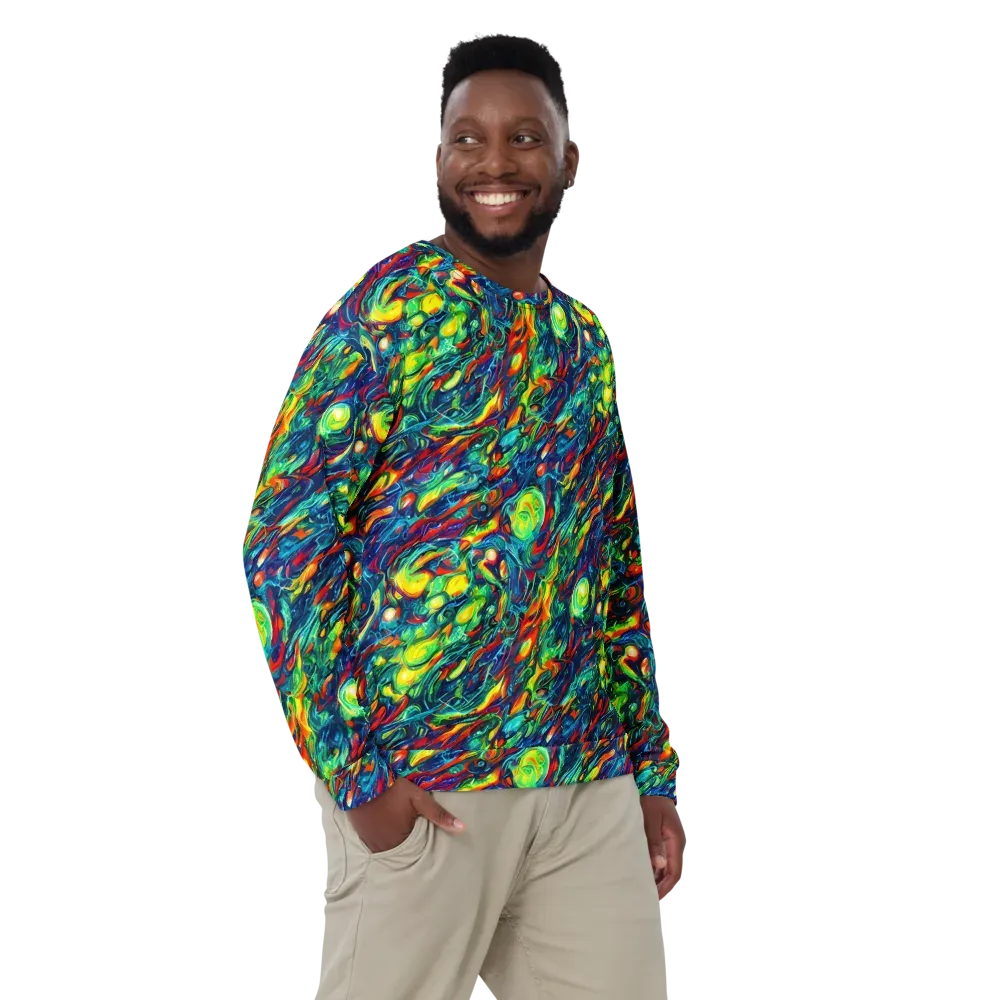 Chromatic Torrent on Sweatshirt — Front