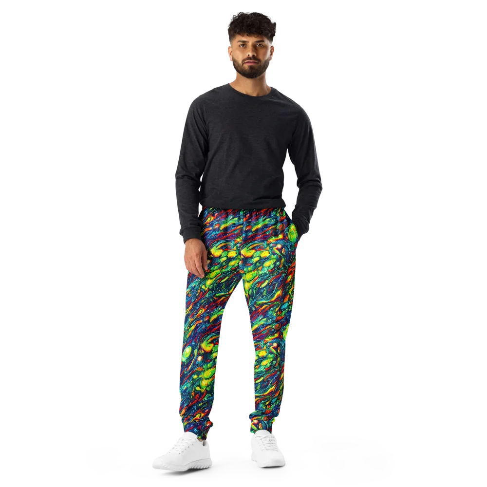 Chromatic Torrent on Men's Joggers — Front