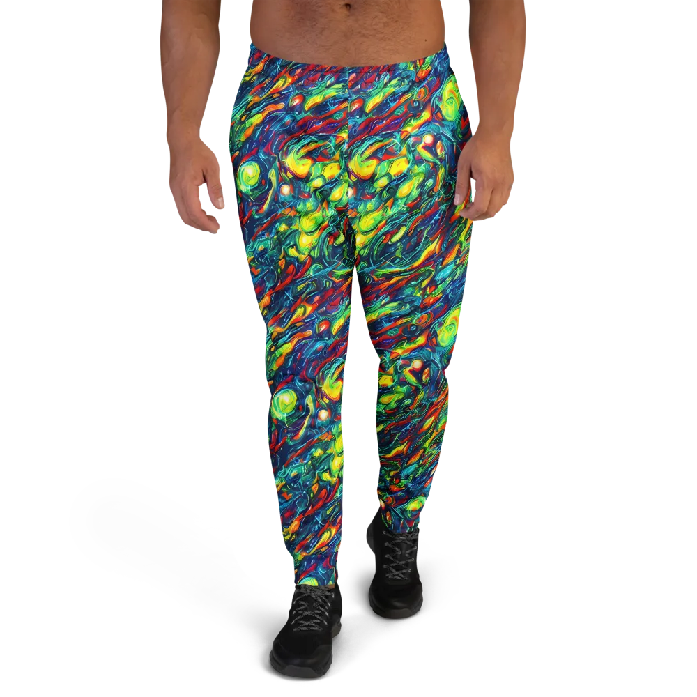 Chromatic Torrent on Men's Joggers — Front
