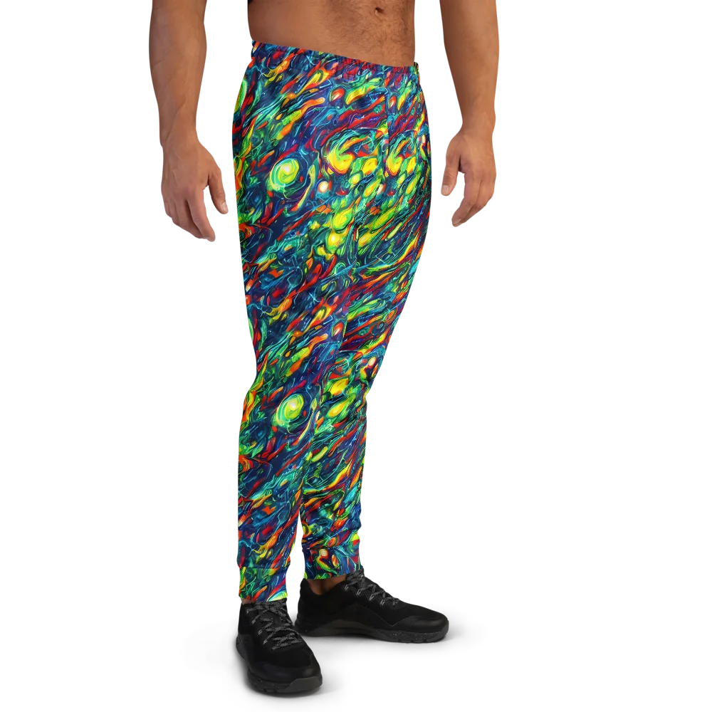 Chromatic Torrent on Men's Joggers — Right