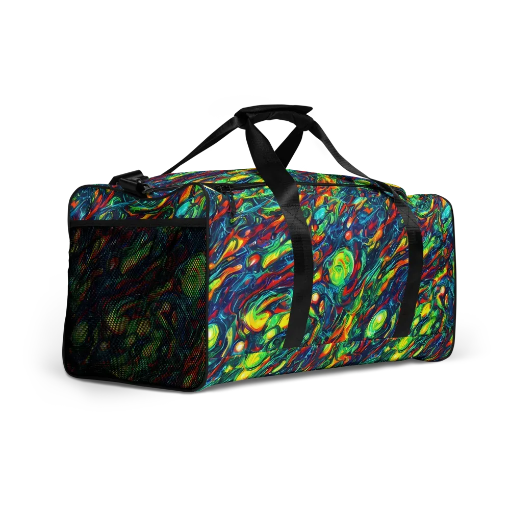 Chromatic Torrent on Duffle Bag — Right Front