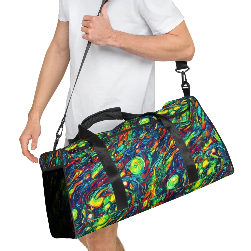 Chromatic Torrent on Duffle Bag — Right Front