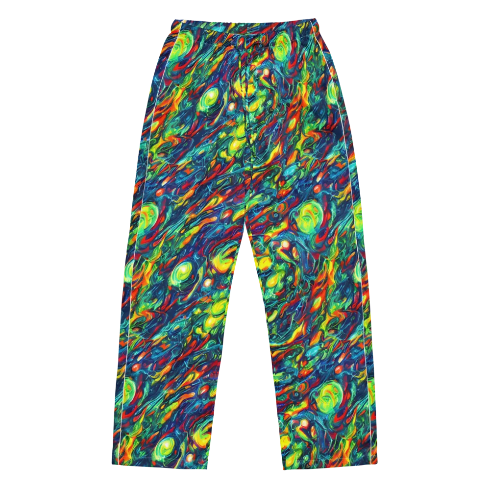 Chromatic Torrent on Women's Pajama Pants — Front