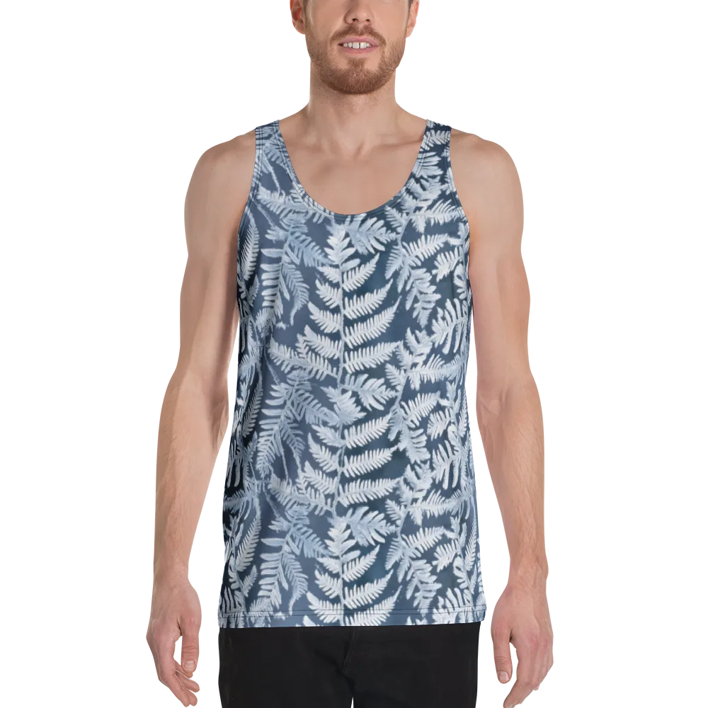 Winter Frond on Men's Tank Top — Front