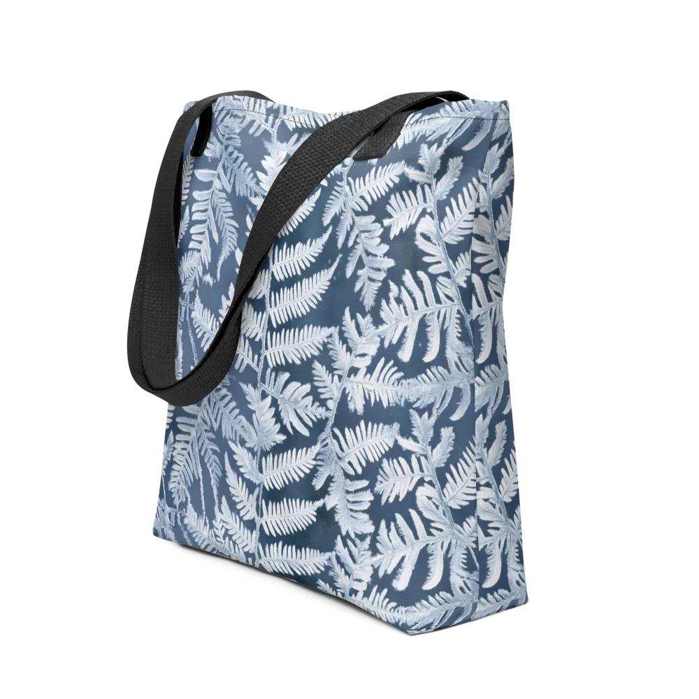 Winter Frond on Tote Bag — Front