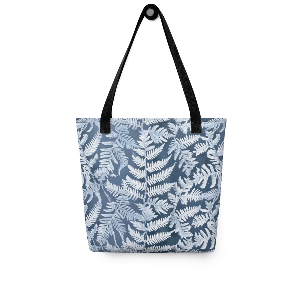 Winter Frond on Tote Bag — Front