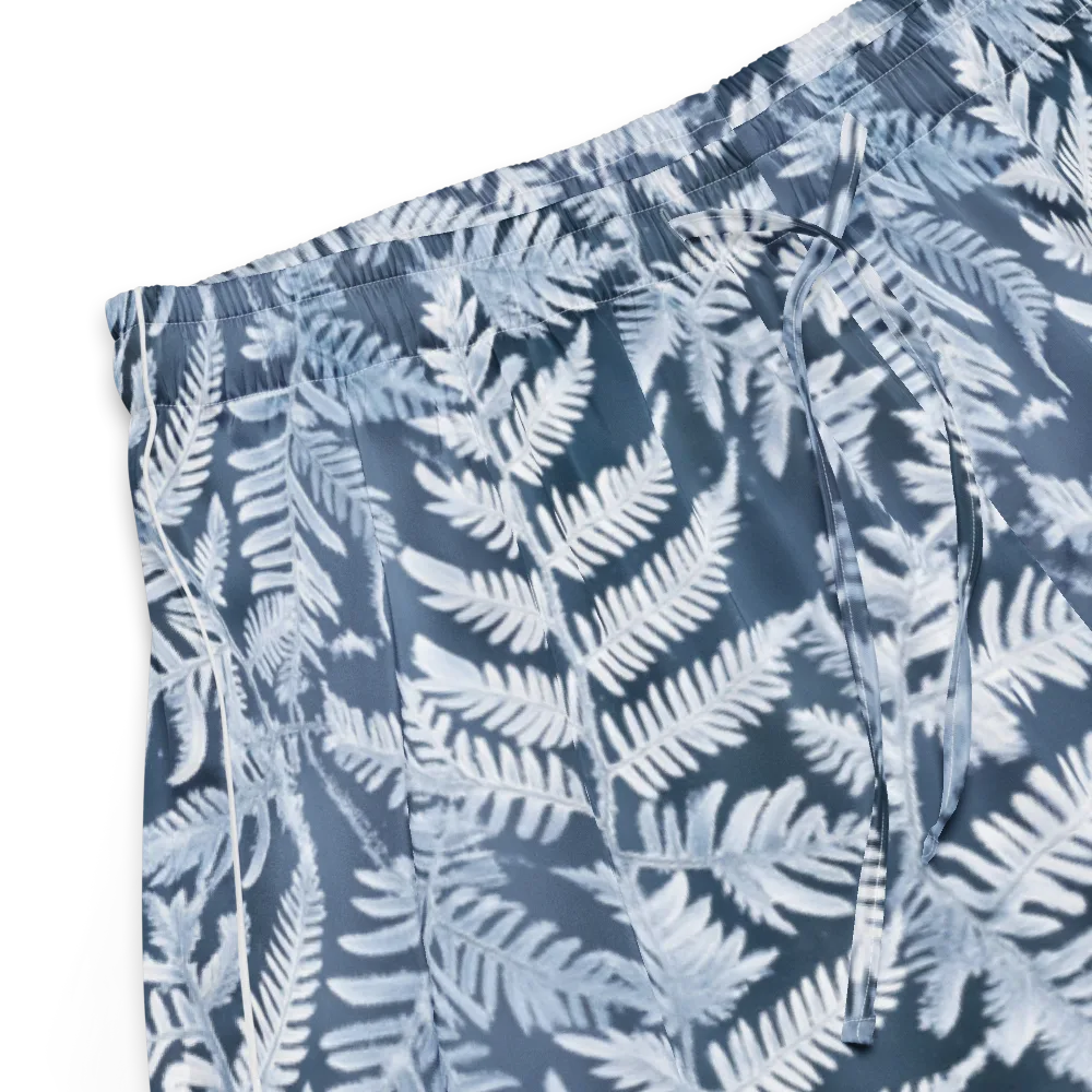 Winter Frond on Women's Pajama Shorts — Product details