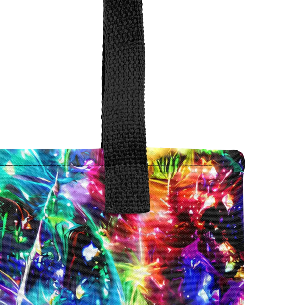 Electric Kaleidoscope on Tote Bag — Product details