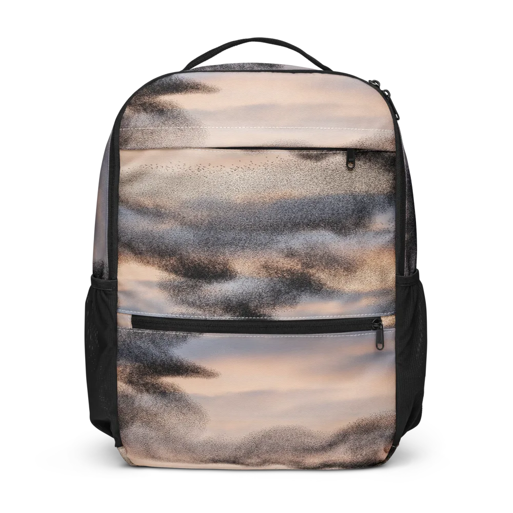 Cloudscape Nocturne on Utility Backpack — Front