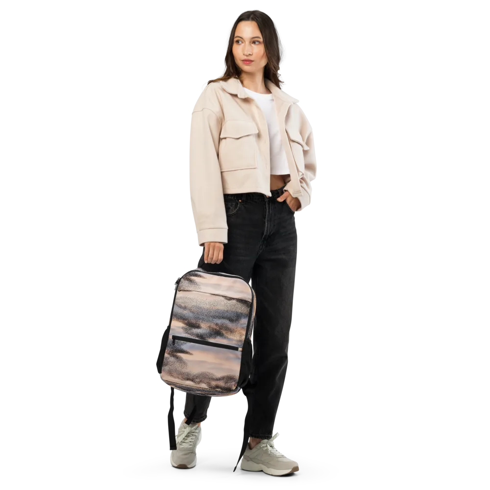 Cloudscape Nocturne on Utility Backpack — Front