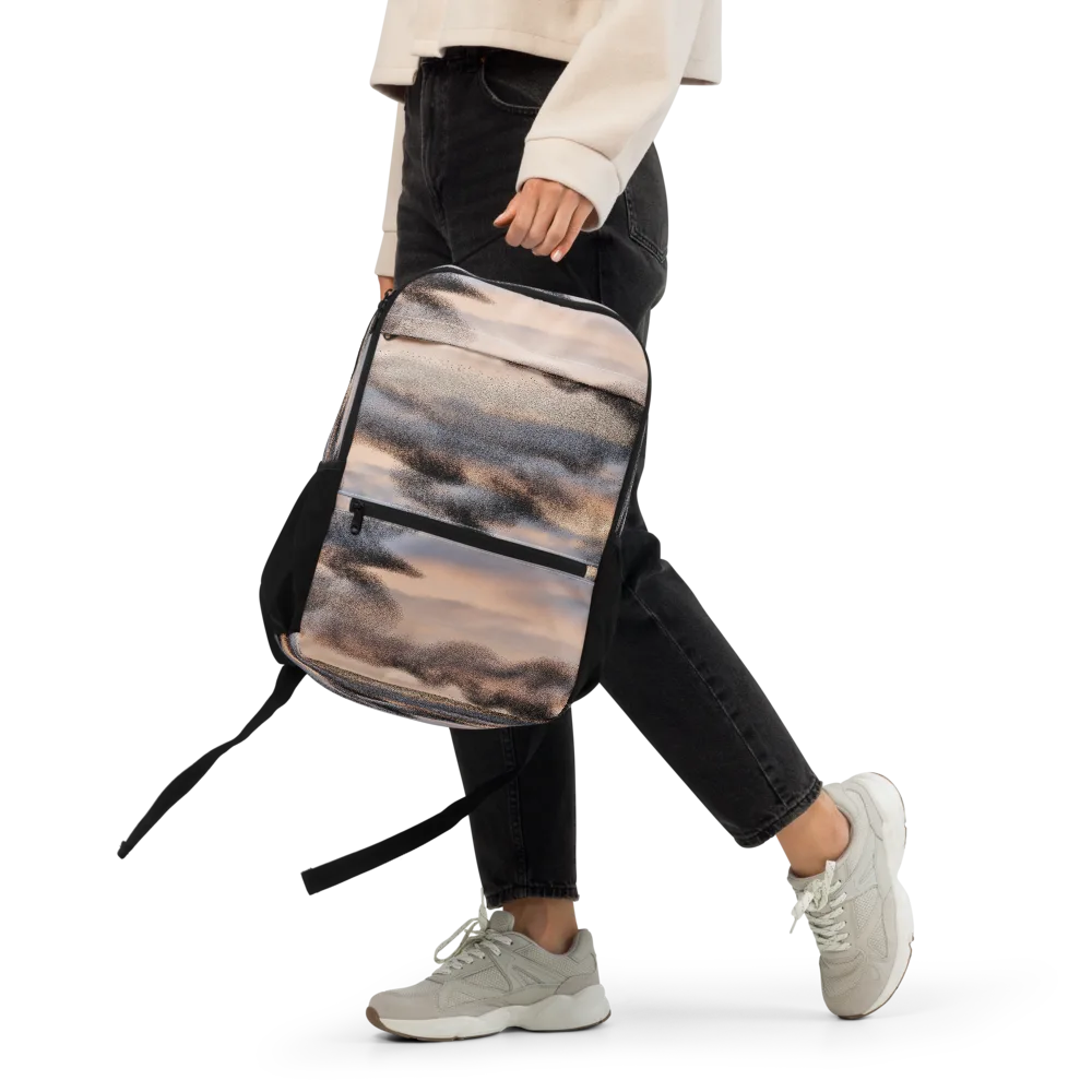Cloudscape Nocturne on Utility Backpack — Front