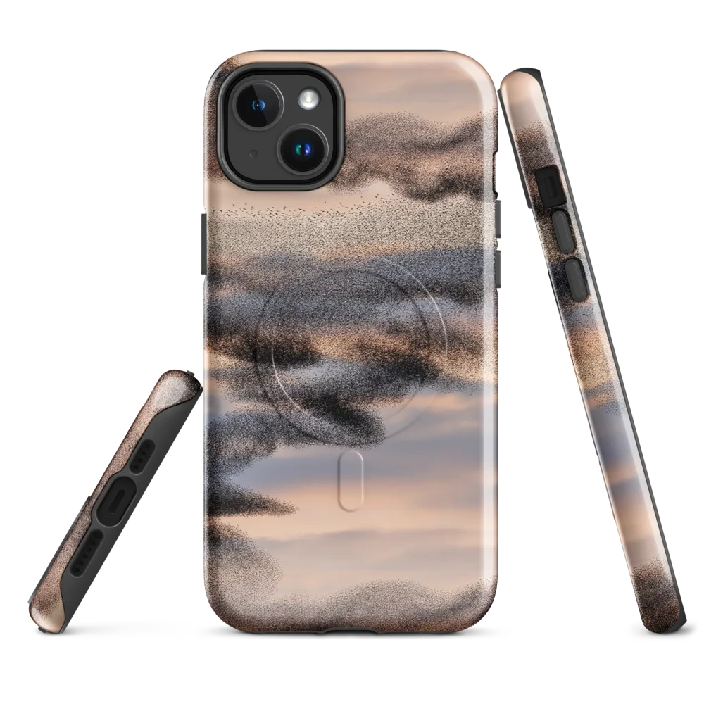 Cloudscape Nocturne on MagSafe Tough Case for iPhone® — Front