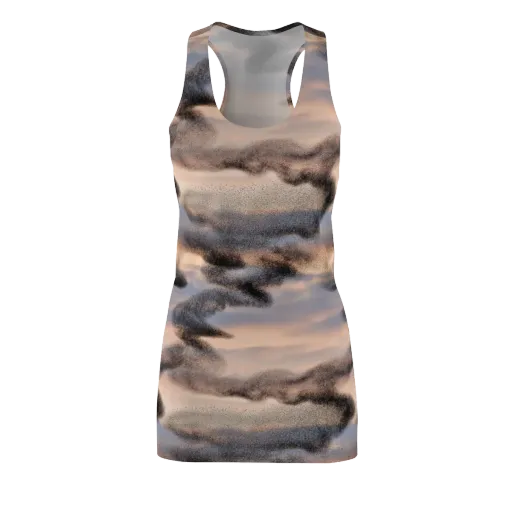 Cloudscape Nocturne on a Racerback Dress
