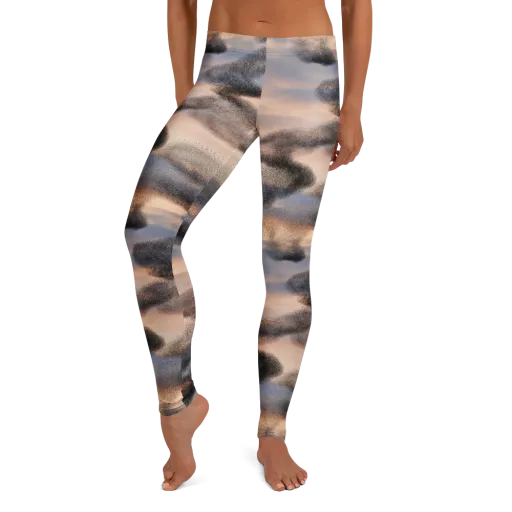 Cloudscape Nocturne on a Leggings