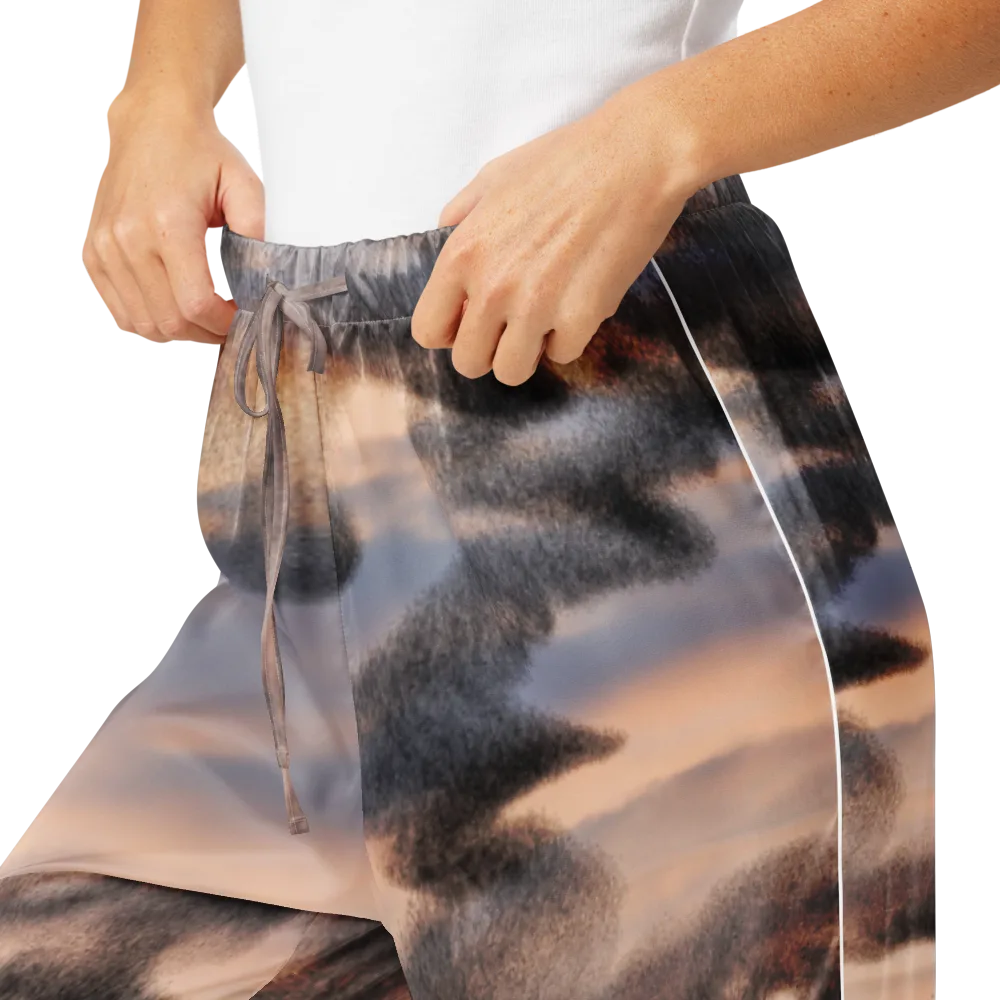 Cloudscape Nocturne on Women's Pajama Pants — Product details