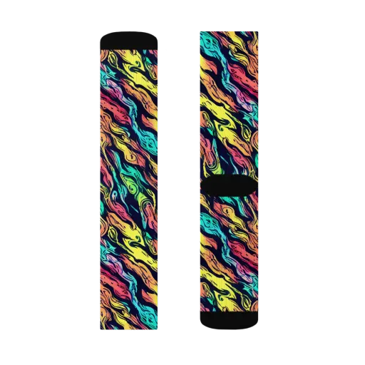 Neon Morphosis on a Socks