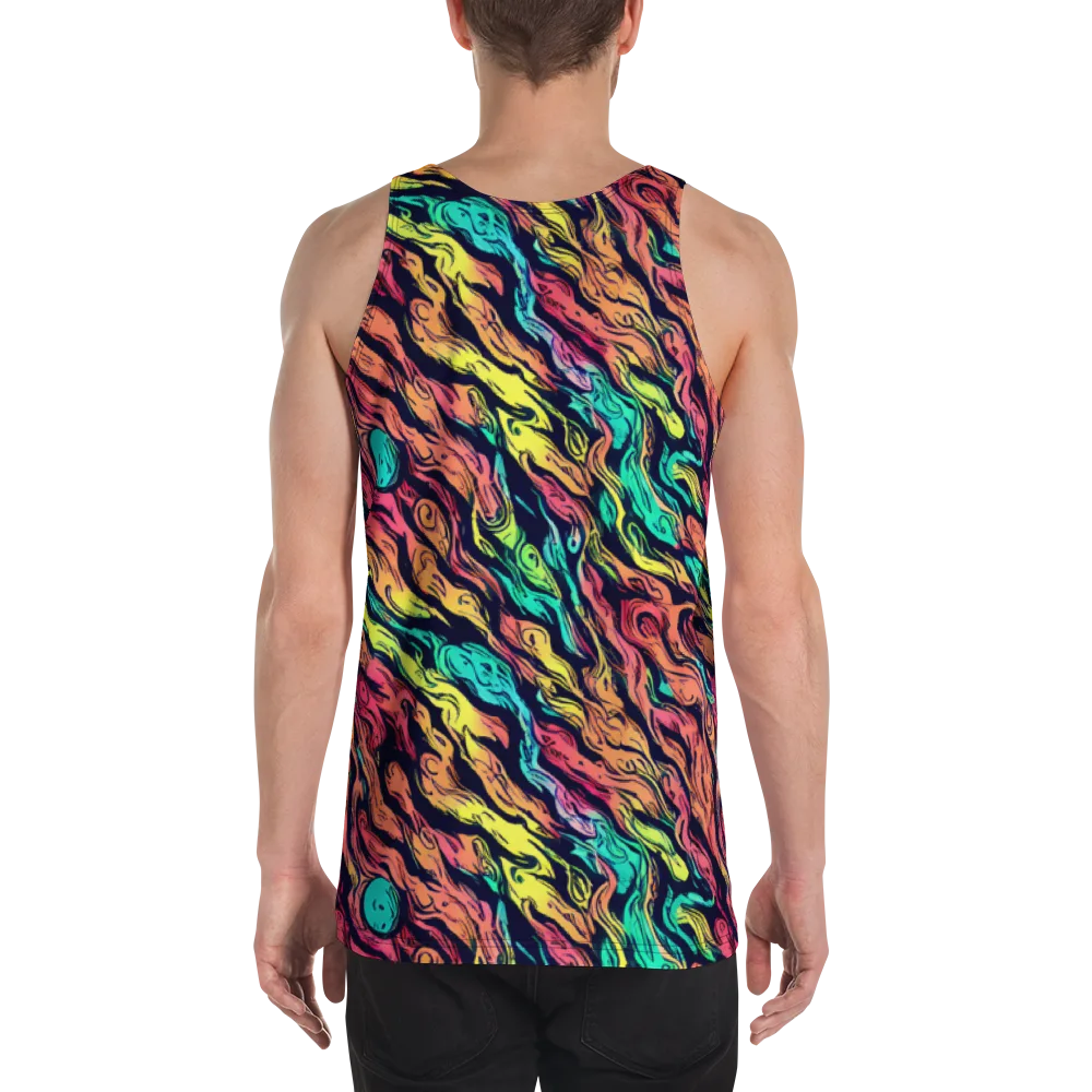 Neon Morphosis on Men's Tank Top — Back