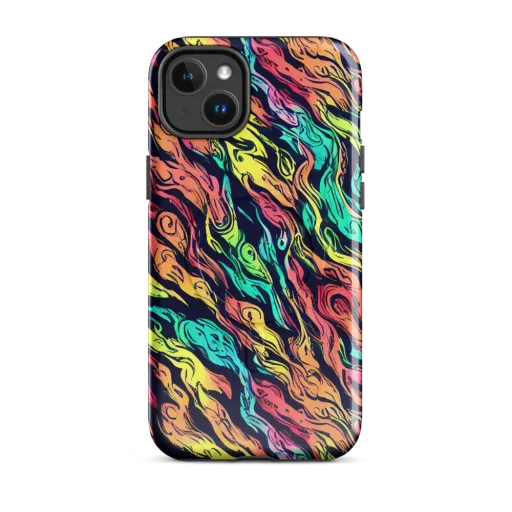 Neon Morphosis on a MagSafe Tough Case for iPhone®