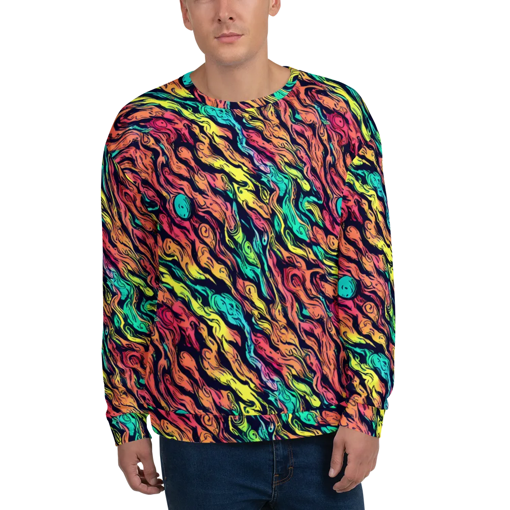 Neon Morphosis on Sweatshirt — Front