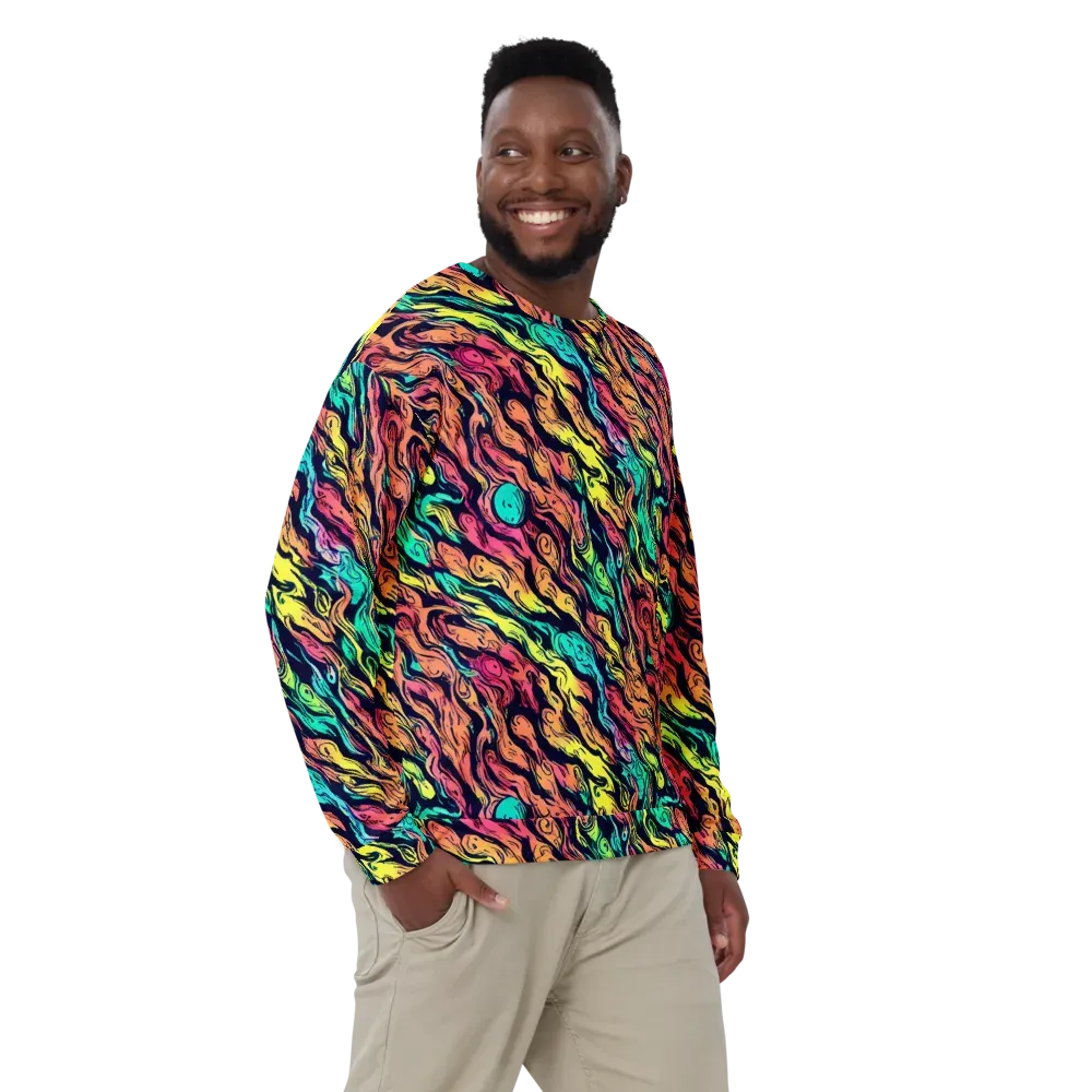 Neon Morphosis on Sweatshirt — Front