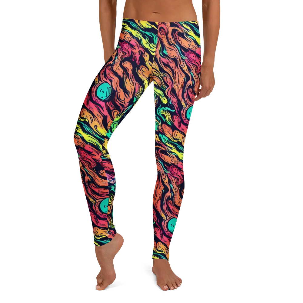 Neon Morphosis on Leggings — Front