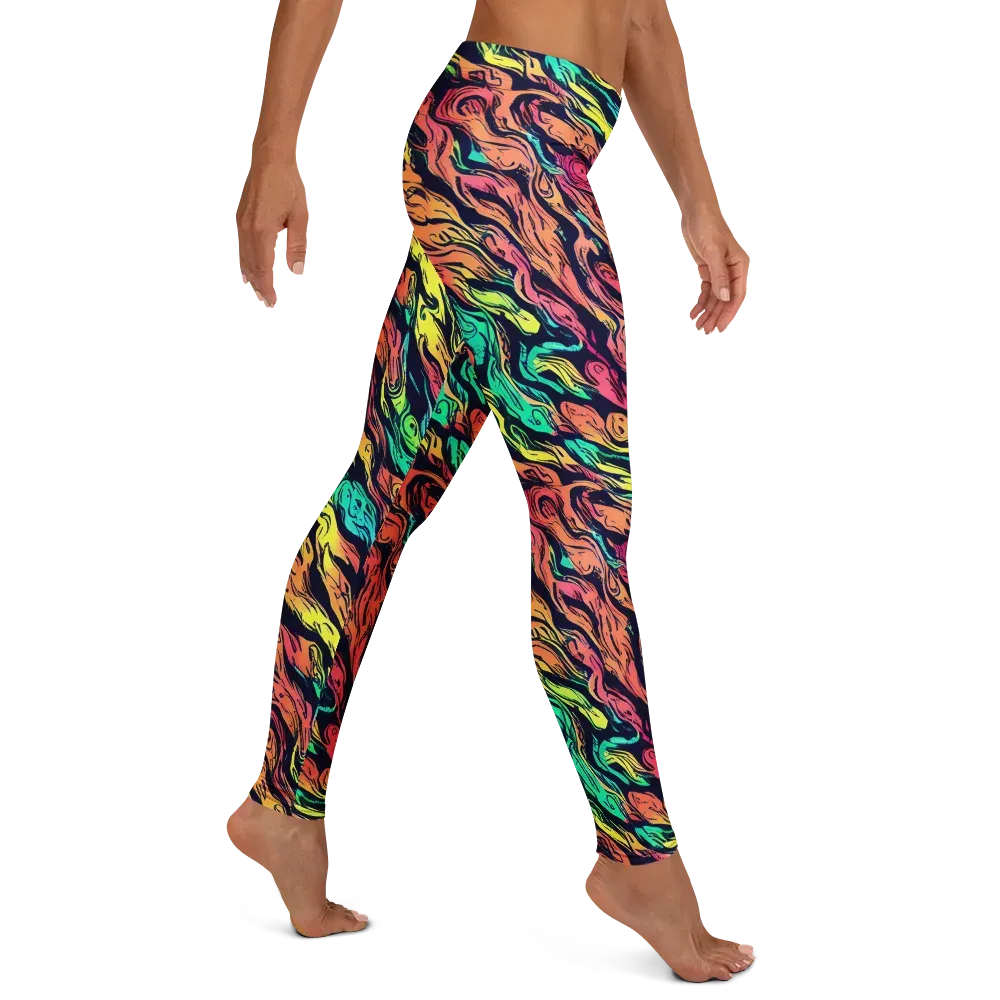 Neon Morphosis on Leggings — Right