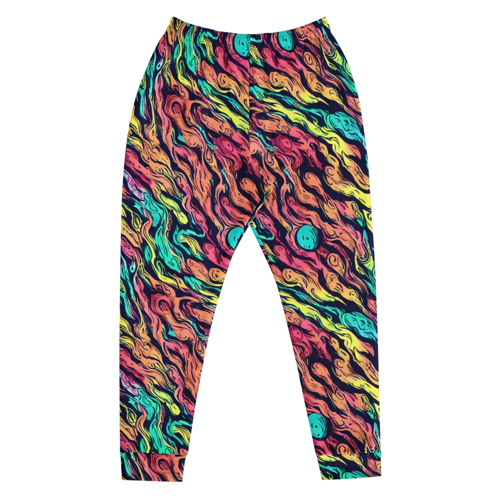 Neon Morphosis on Men's Joggers — Front