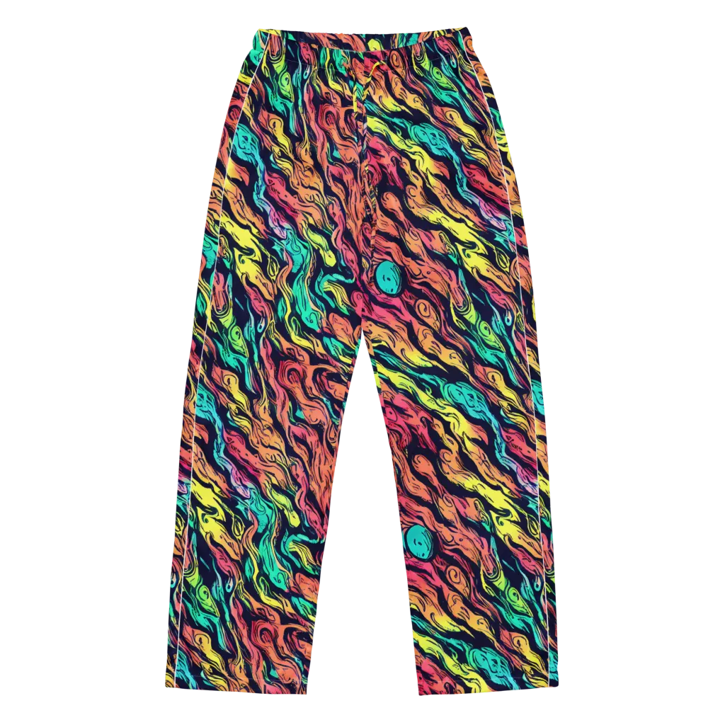 Neon Morphosis on Women's Pajama Pants — Front