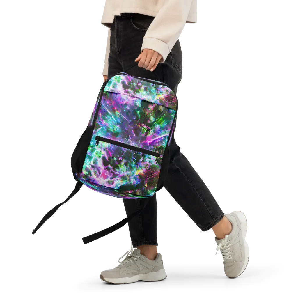 Neon Eden on Utility Backpack — Front
